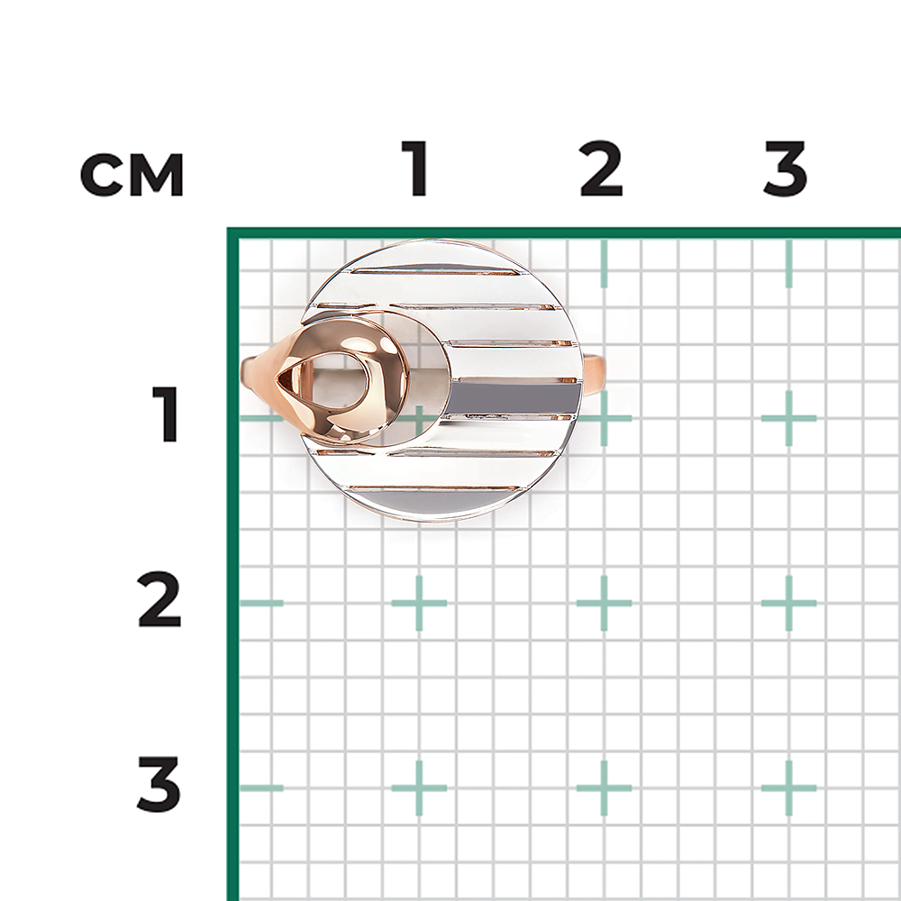 Кольцо из комбинированного золота 01-5813-01-000-1111