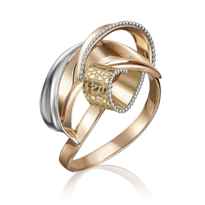 Кольцо из комбинированного золота 01-5100-00-000-1113-66