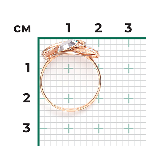 Кольцо из комбинированного золота 01-5111-00-000-1111-66