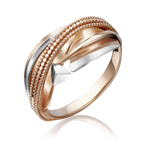 Кольцо из комбинированного золота 01-5139-00-000-1111-66