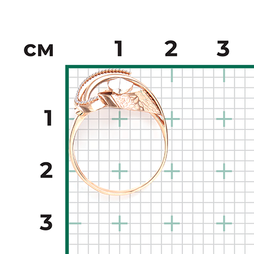 Кольцо из комбинированного золота 01-5153-00-000-1111-66