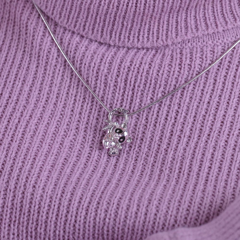 Подвеска «Панда» из серебра с эмалью 03-3349-00-000-0200