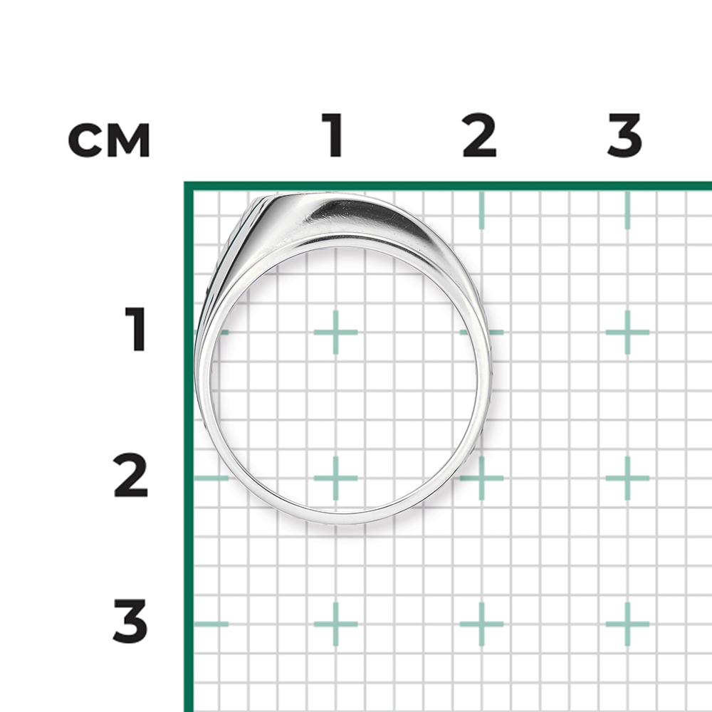 Кольцо из белого золота с сапфиром 01-5204-00-102-1120-30