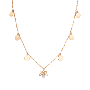 Колье из комбинированного золота с бриллиантами 07-0252-00-101-1111