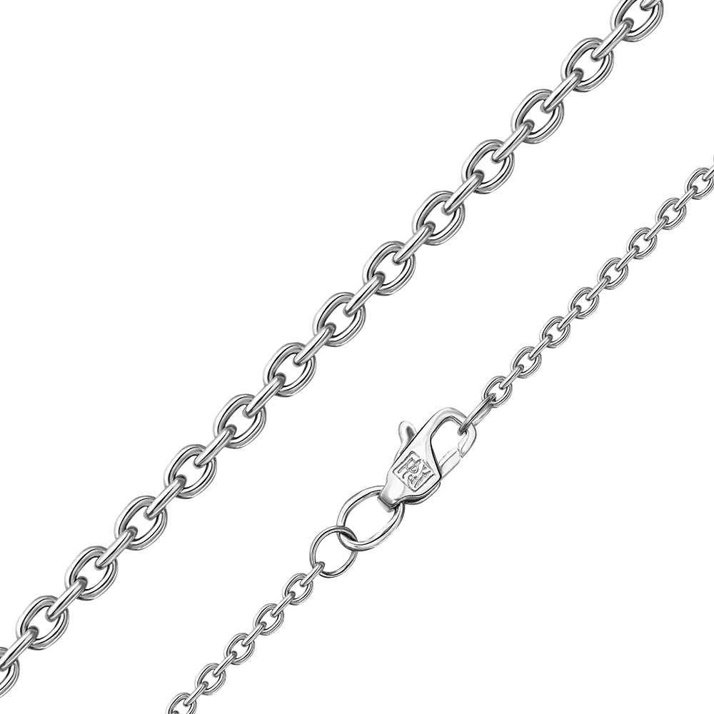 Цепь из платины (плетение «Якорное») 21-0836-060-2100-70