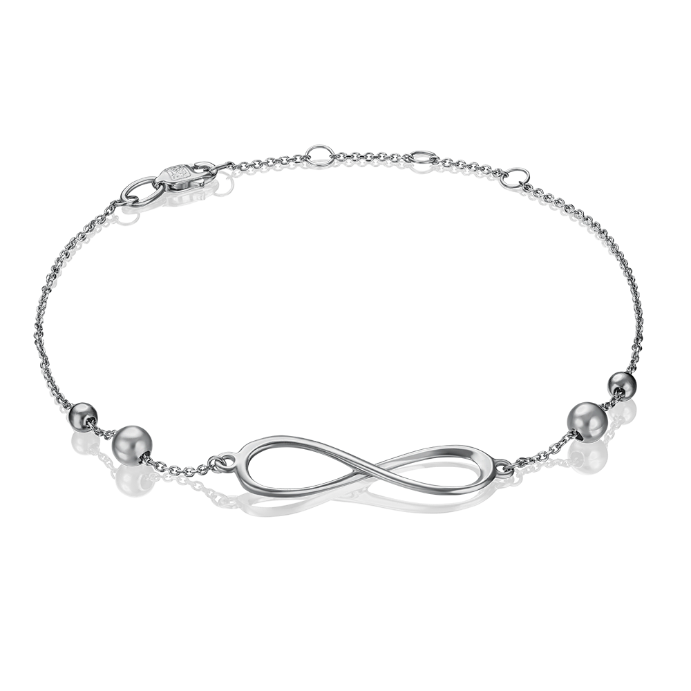 Браслет «Бесконечность» из белого золота 05-0584-00-000-1120-63