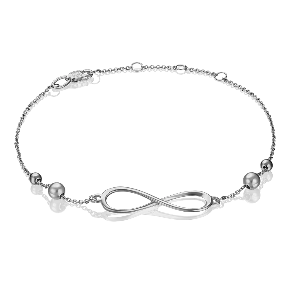 Браслет «Бесконечность» из белого золота 05-0584-00-000-1120-63