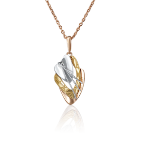 Подвеска из комбинированного золота 03-2812-00-000-1140-66