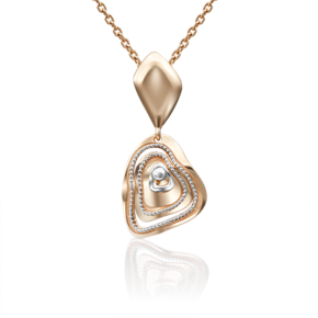 Подвеска из комбинированного золота 03-2861-00-000-1111-66