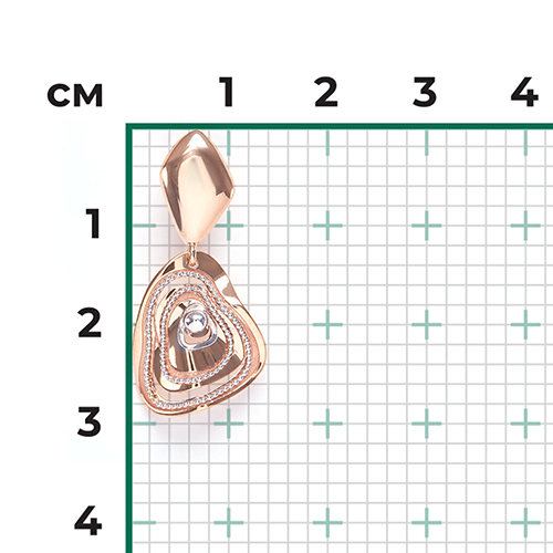 Подвеска из комбинированного золота 03-2861-00-000-1111-66