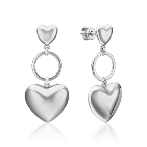 Серьги-пусеты «Эмоция» из серебра 02-4934-00-000-0200