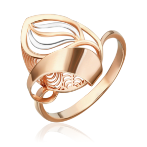 Кольцо из красного золота 01-4975-00-000-1110-65