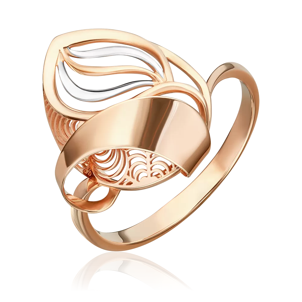 Кольцо из красного золота 01-4975-00-000-1110-65