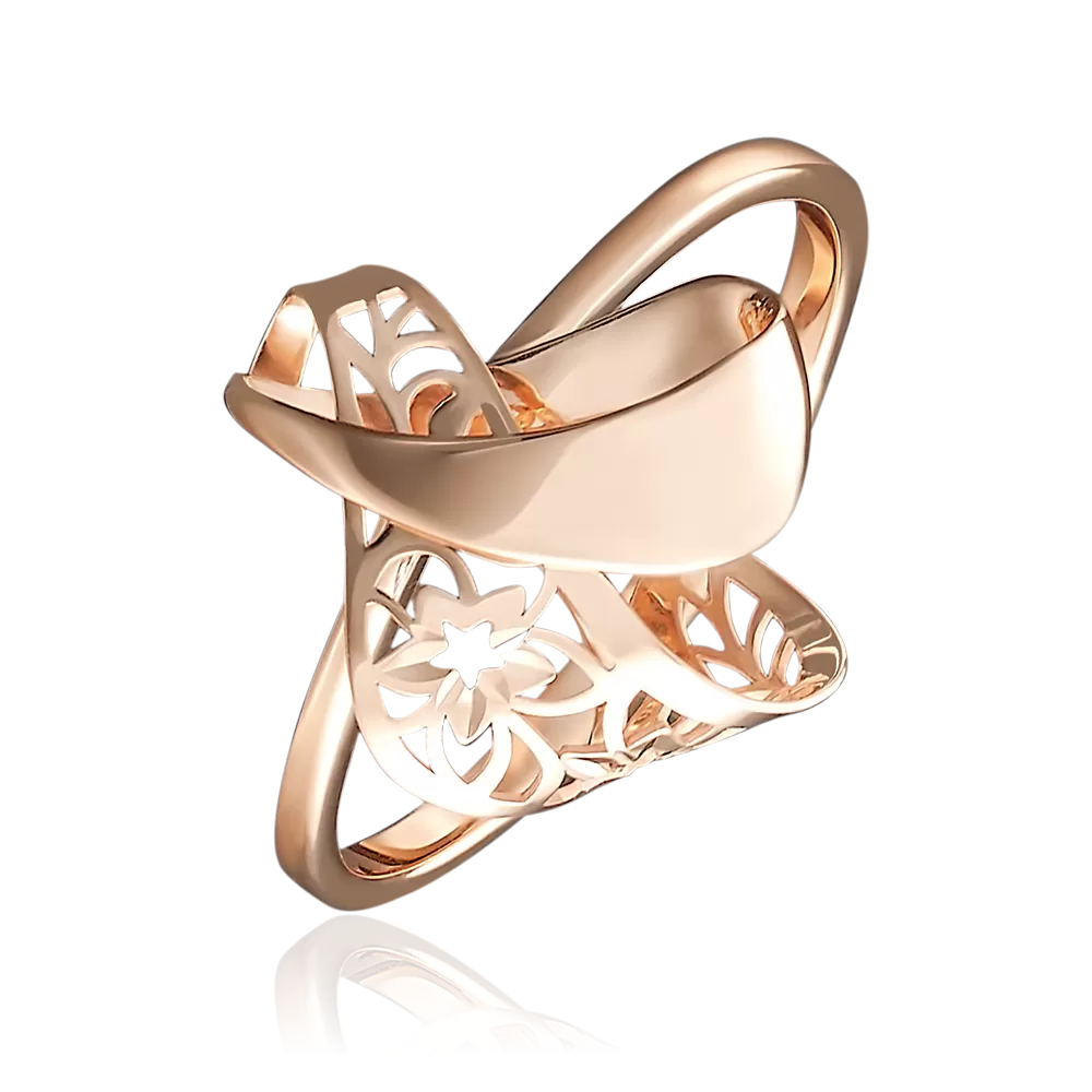 Кольцо из красного золота 01-4980-00-000-1110-65