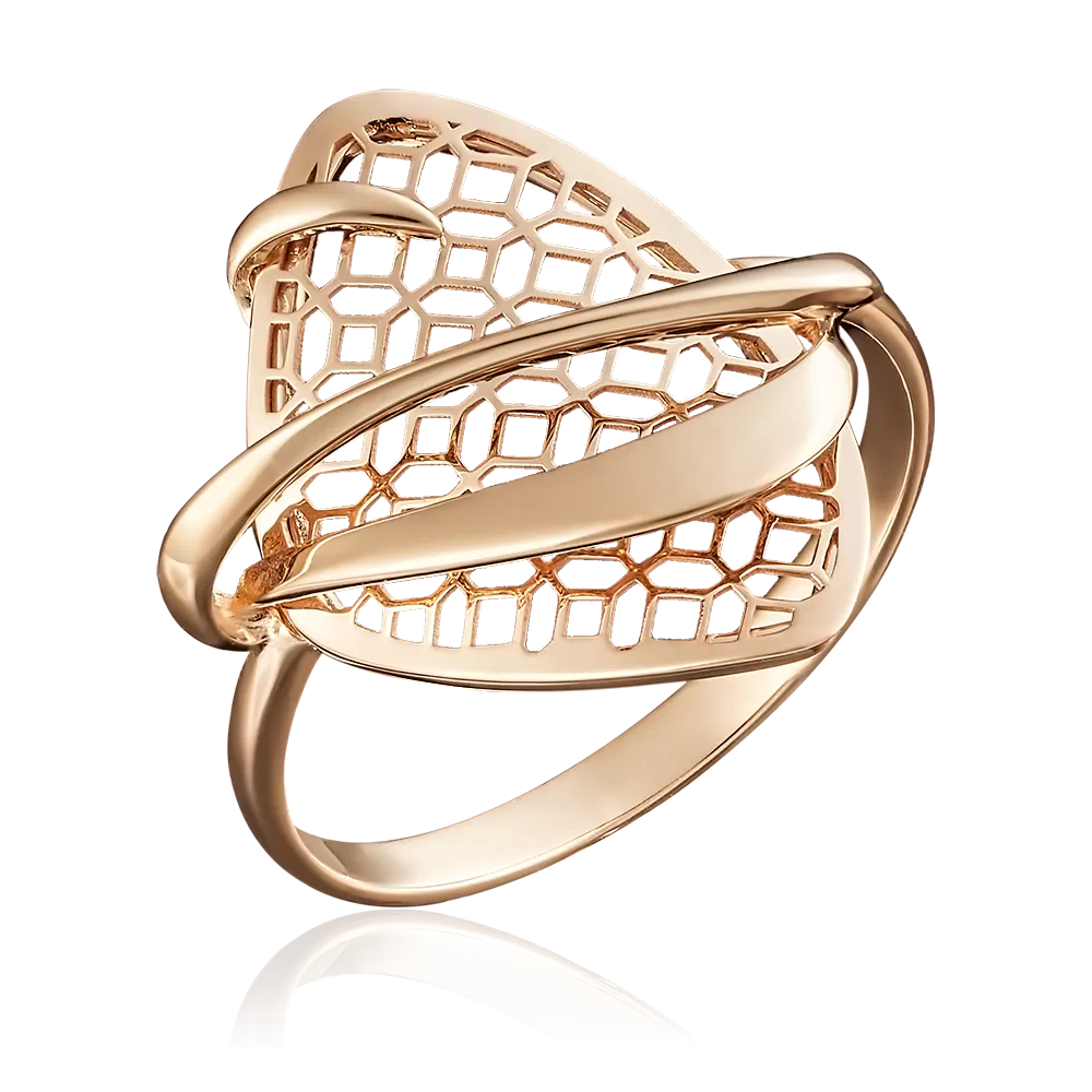 Кольцо из красного золота 01-4986-00-000-1110-65