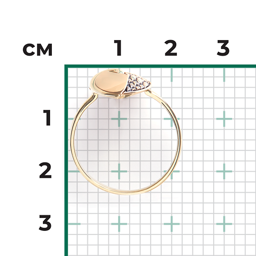 Кольцо из лимонного золота 01-4992-00-000-1130-65