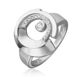 Кольцо из серебра с фианитами 01-5649-00-401-0200