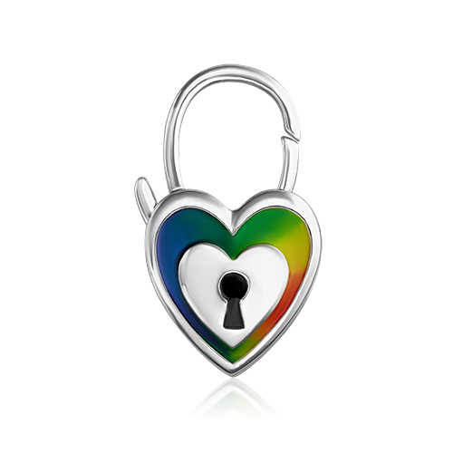 Соул «Сердце» из серебра с эмалью 14-0002-00-000-0200