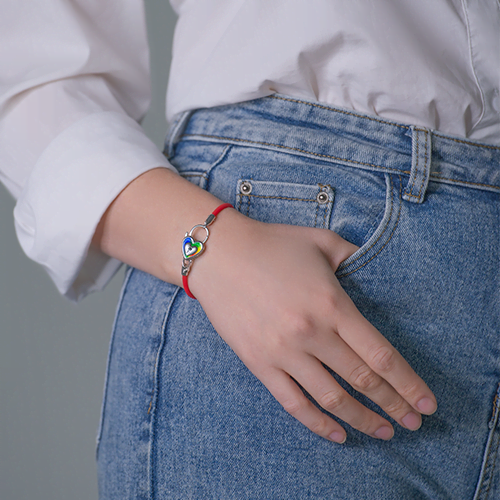 Соул «Сердце» из серебра с эмалью 14-0002-00-000-0200