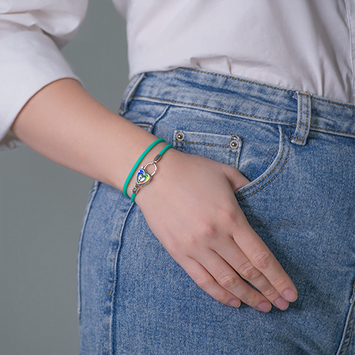 Соул «Сердце» из серебра с эмалью 14-0002-00-000-0200