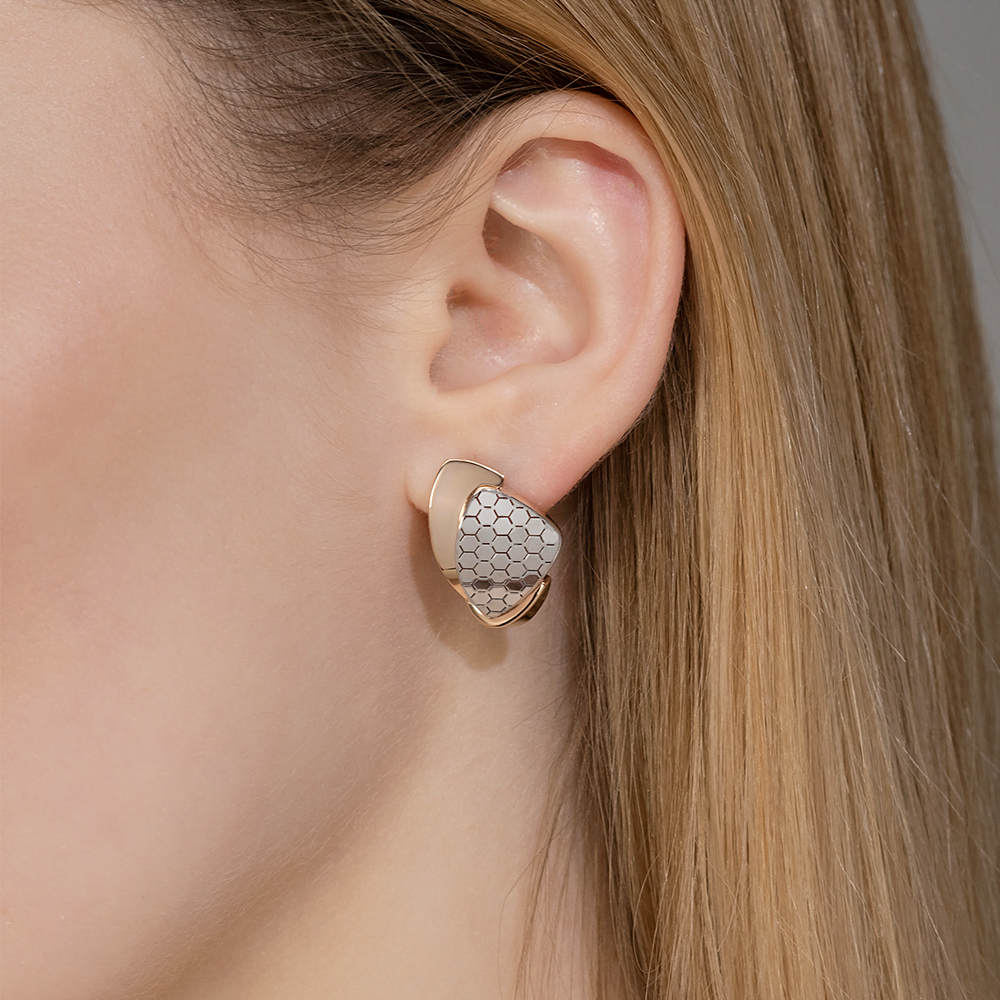 Серьги из комбинированного золота 02-5278-01-000-1111