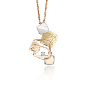 Подвеска из комбинированного золота 03-2741-00-000-1113-48