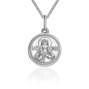 Иконка «Святая великомученица Варвара» из серебра 03-1781-00-000-0200