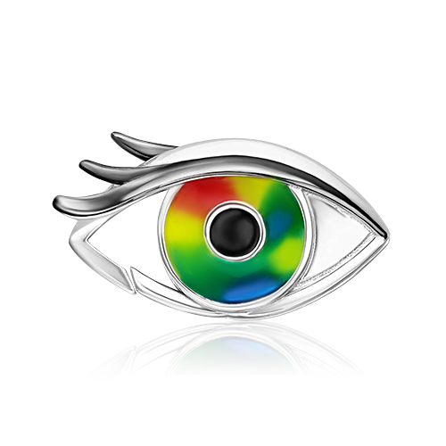 Соул «Глаз» из серебра с эмалью 14-0005-00-000-0200