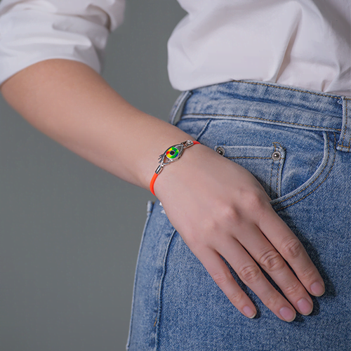 Соул «Глаз» из серебра с эмалью 14-0005-00-000-0200