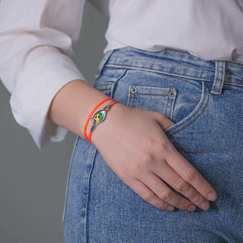 Соул «Глаз» из серебра с эмалью 14-0005-00-000-0200