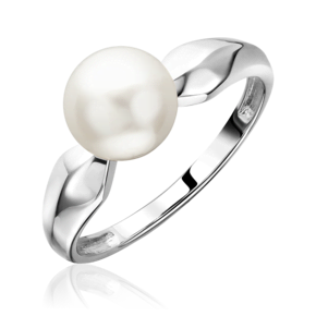 Кольцо из серебра с жемчугом культивированным 01-5964-00-301-0200