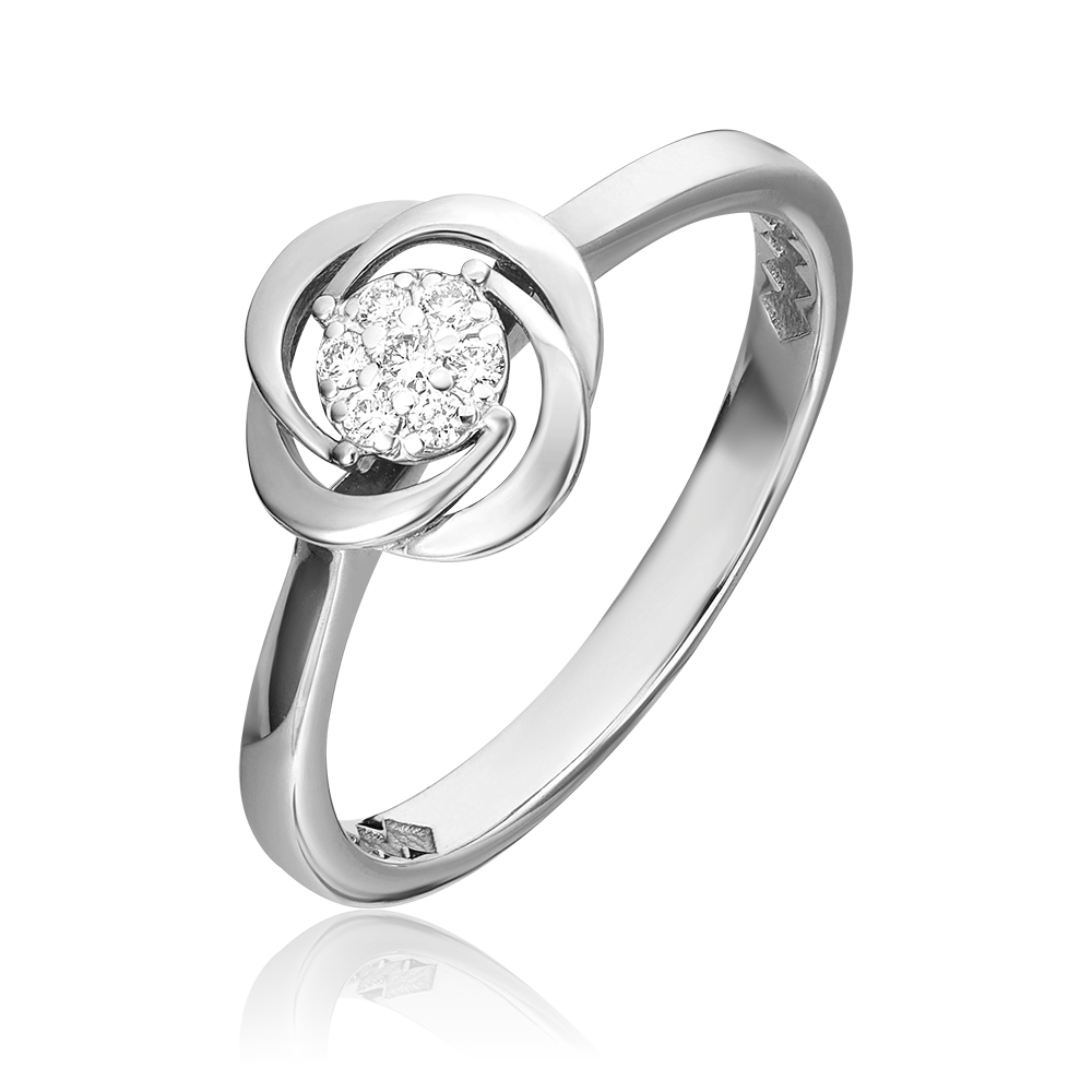 Кольцо из белого золота с бриллиантами 01-5541-00-101-1120-30