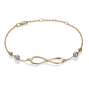 Браслет «Бесконечность» из комбинированного золота 05-0584-00-000-1121-63
