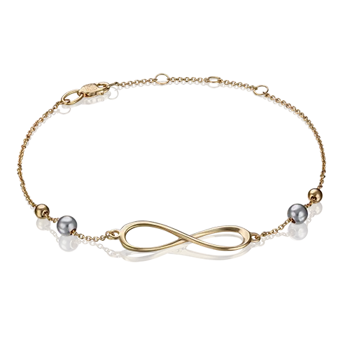 Браслет «Бесконечность» из комбинированного золота 05-0584-00-000-1121-63