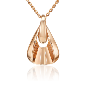 Подвеска из красного золота