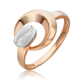 Кольцо из комбинированного золота