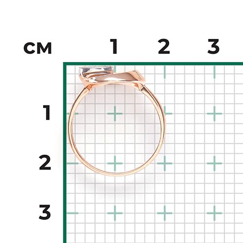 Кольцо из комбинированного золота 01-5565-00-000-1111
