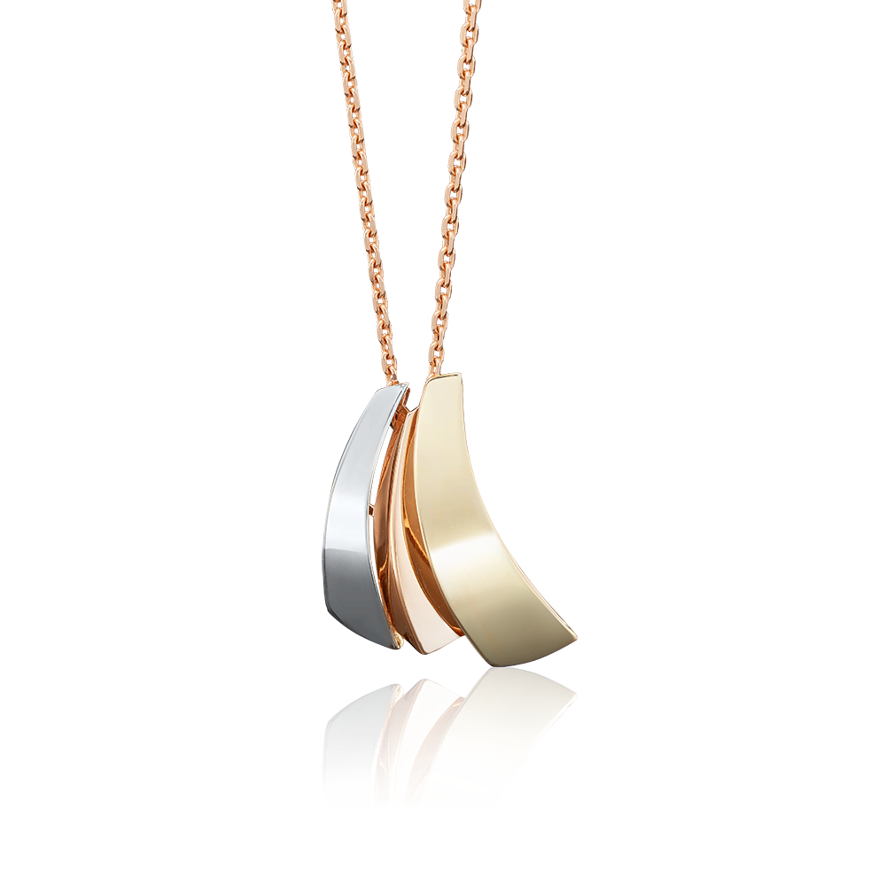 Подвеска из комбинированного золота 03-2619-00-000-1140-48