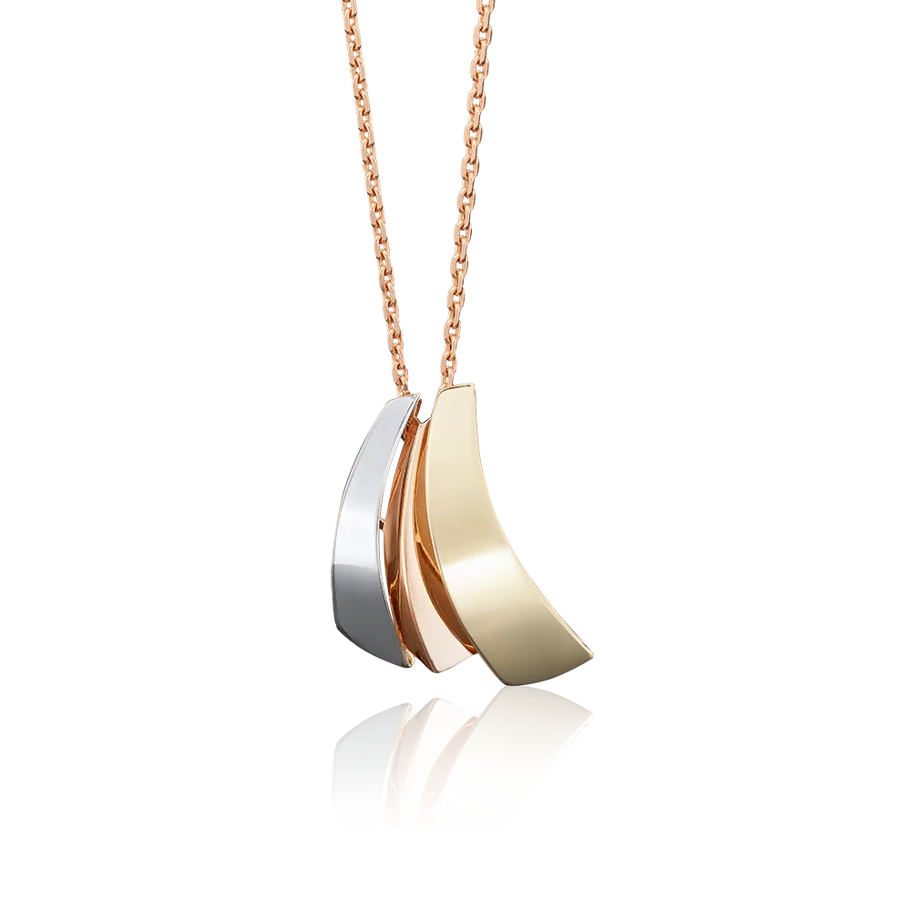 Подвеска из комбинированного золота 03-2619-00-000-1140-48