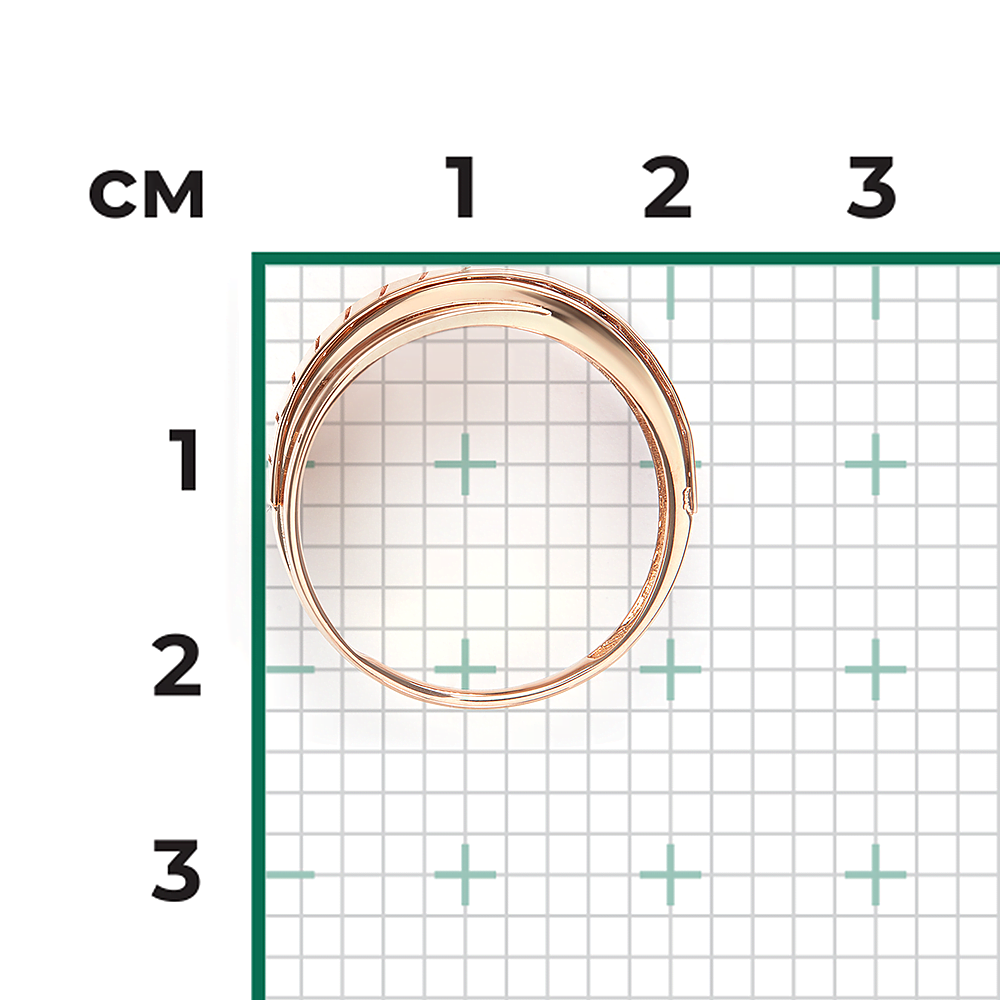 Кольцо из комбинированного золота 01-5816-00-000-1111