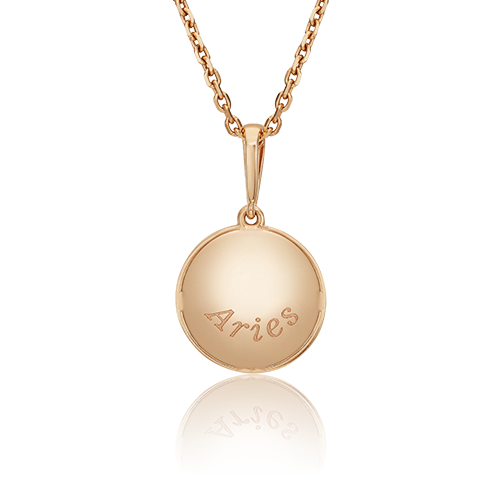 Подвеска «Знак зодиака Овен» из красного золота 03-3110-01-000-1110-66