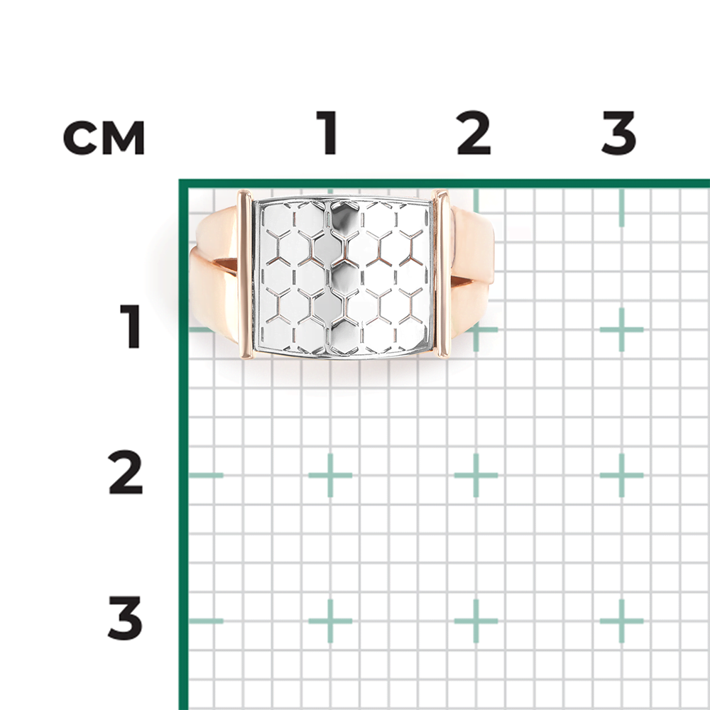 Кольцо из комбинированного золота 01-5766-01-000-1111