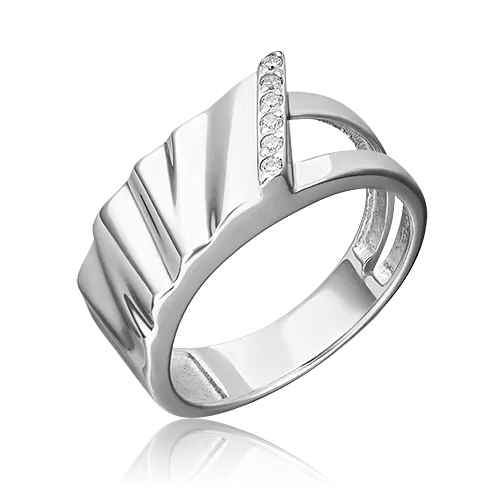 Кольцо из серебра с фианитами 01-5638-00-401-0200