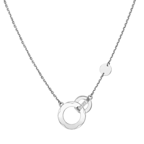 Колье из белого золота с бриллиантами 07-0250-00-101-1120