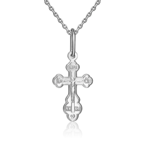 Православный крест из серебра 03-1727-00-000-0200