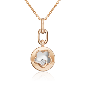 Подвеска из комбинированного золота с бриллиантами 03-3356-00-101-1111