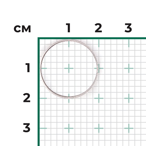 Обручальное кольцо из белого золота 01-2913-00-000-1120-11