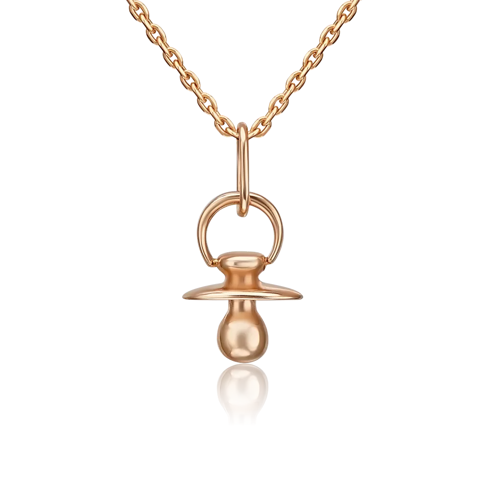 Подвеска «Соска» из красного золота 03-2609-00-000-1110-02