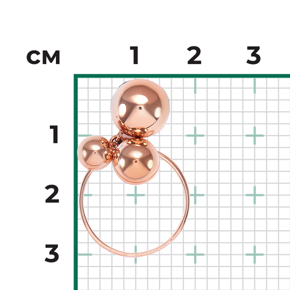 Кольцо из красного золота 01-4837-00-000-1110-01