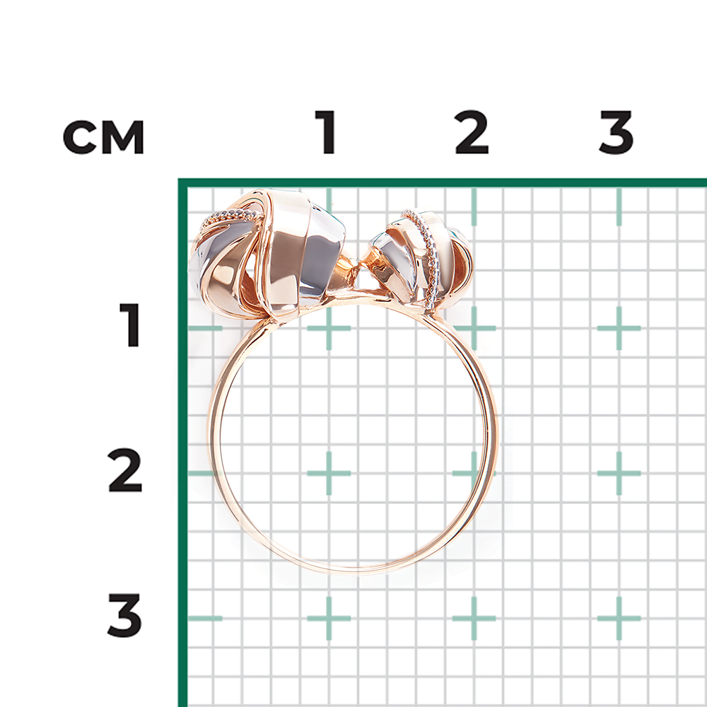 Кольцо из красного золота 01-5261-00-000-1110-48